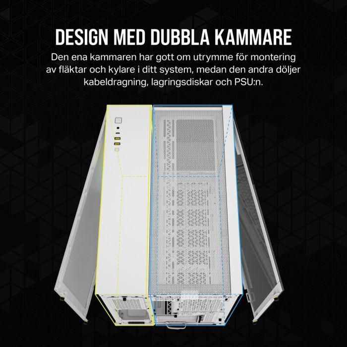 Boîtier ATX semi-tour Corsair Blanc 12