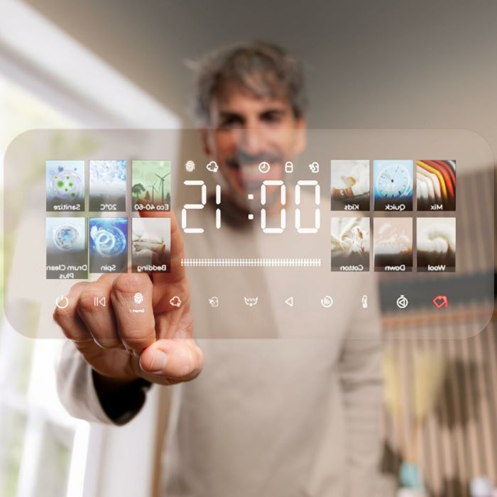 Machine à laver Cecotec Bolero DressCode 9950 Autodose Inverter 3D 1400 rpm 9 kg 8