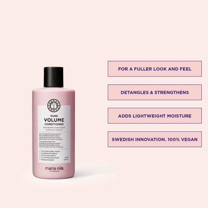 Après-shampooing Maria Nila PURE VOLUME HAIR 300 ml 2