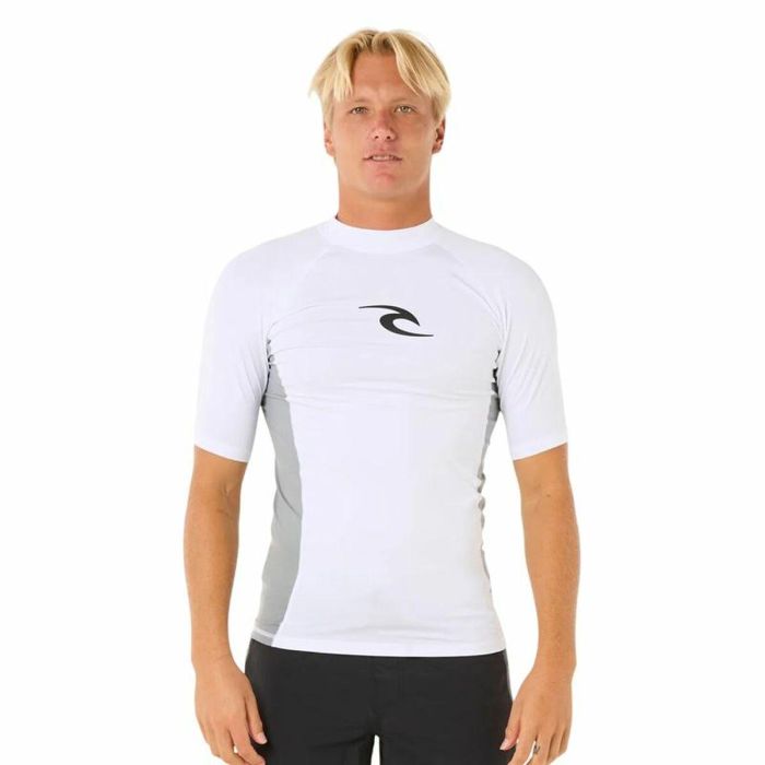 T-Shirt de Bain Rip Curl Waves Upf Perf S/S Blanc 0 T-Shirt de Bain Rip Curl Waves Upf Perf S/S Blanc 0