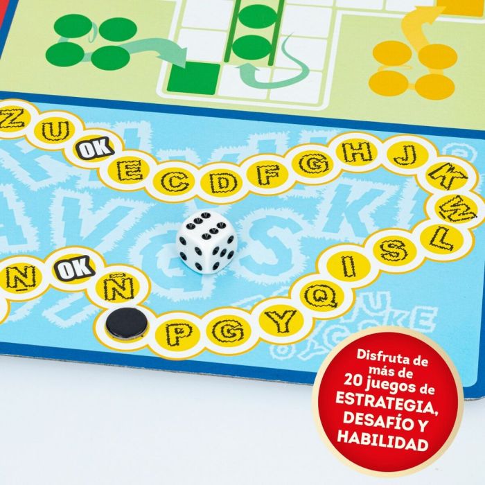 Jeu de société Lisciani Giochi Juegos reunidos 40 x 0,1 x 33 cm ES (12 Unités) 1