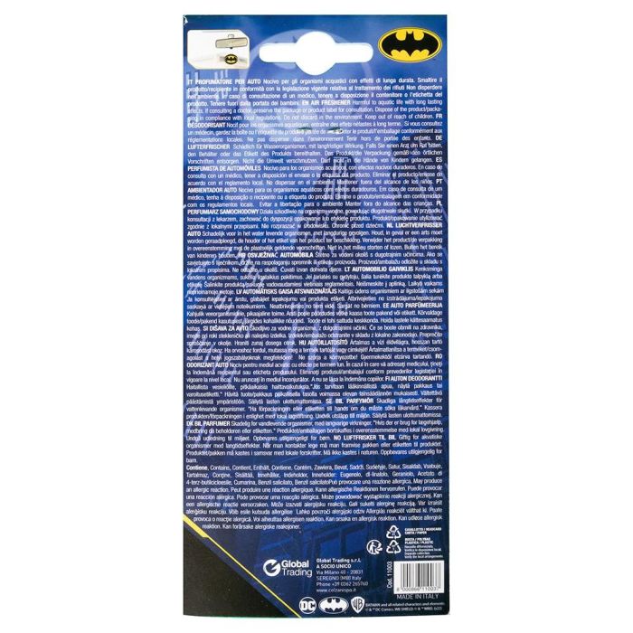 Licensing Ambientador Dc Batman - Verve CZ11003 Désodorisant Voiture Longue Durée 2 Licensing Ambientador Dc Batman - Verve CZ11003 Désodorisant Voiture Longue Durée 2