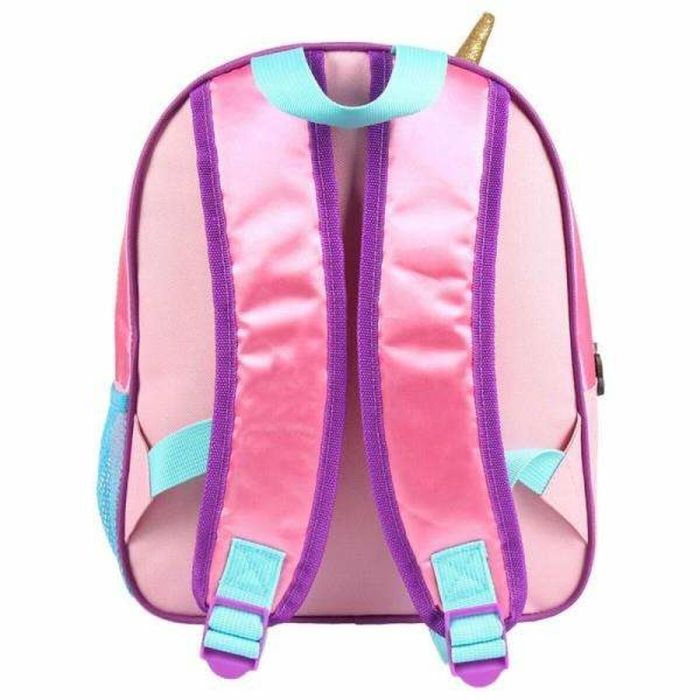 Sac à dos enfant 3D Minnie Mouse Rose 25 x 31 x 10 cm 9