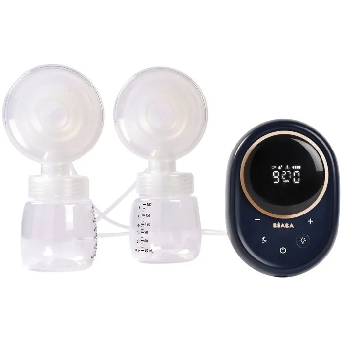 Beaba Tire-Lait Électrique Double, Bleu Nuit - Rapide, Efficace et Confortable pour l'Allaitement Maternel Beaba Tire-Lait Électrique Double, Bleu Nuit - Rapide, Efficace et Confortable pour l'Allaitement Maternel