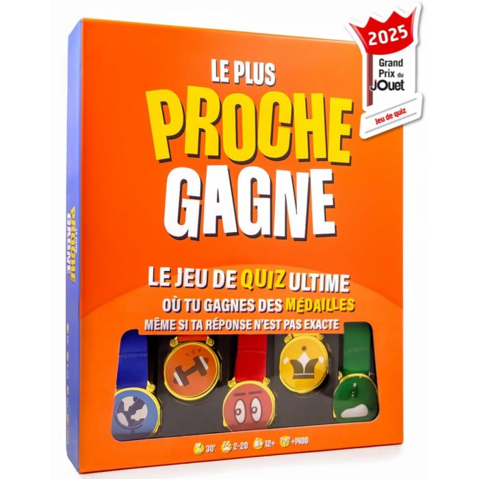 Jeu de société Asmodee The Closest Wins: The Ultimate Quiz Game 7