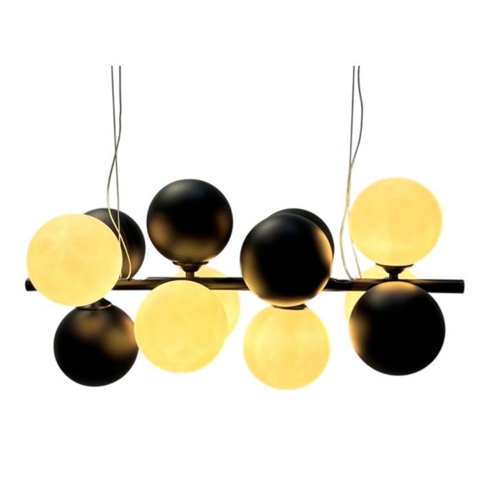 Suspension Home ESPRIT Blanc Noir 5