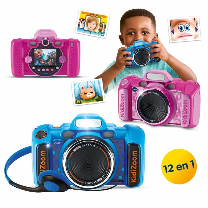 Appareil-photo pour enfants Vtech Kidizoom Duo DX Rose 1