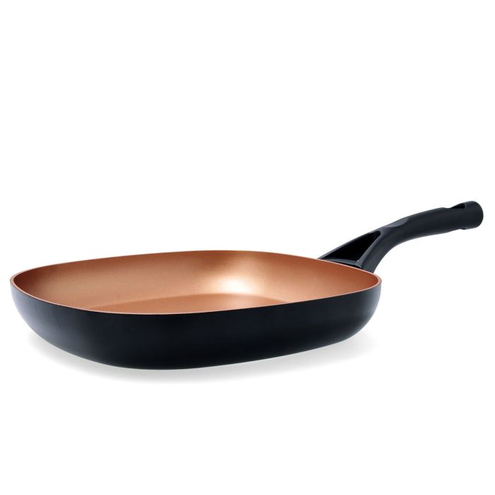 Poêle à Griller Lisse Pyrex Action Carré Métal Ø 28 cm 2 Poêle à Griller Lisse Pyrex Action Carré Métal Ø 28 cm 2