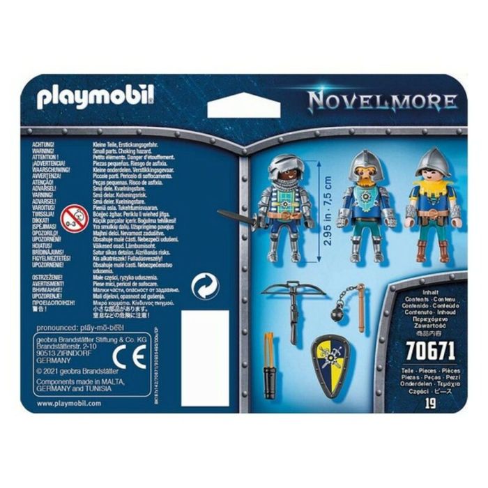Ensemble de Figurines Novelmore Knights Playmobil 70671 (19 pcs) 1 Ensemble de Figurines Novelmore Knights Playmobil 70671 (19 pcs) 1