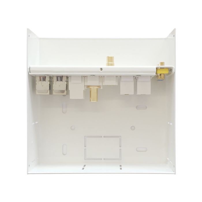 Boîte de jonction audiovisuelle Aisens A127-0340 Blanc 1 Boîte de jonction audiovisuelle Aisens A127-0340 Blanc 1