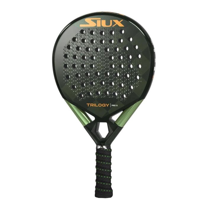 Raquette de Padel Siux Trilogy Pro 5 2025 Noir Vert Carbone EVA 3