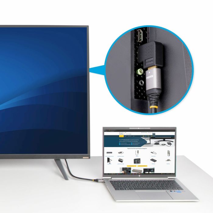 Chargeur d'ordinateur portable Startech HDMI2HDMIMFRA 1