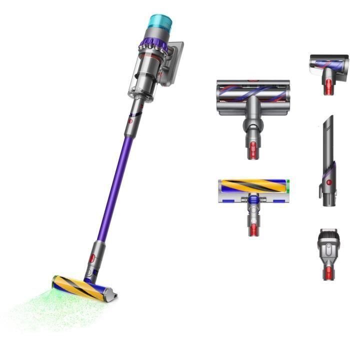 DYSON Gen5 Detect Absolute - Aspirateur Balai - Puissance 262AW - Filtre HEPA capturant 99,9 % des particules - Autonomie 70 0