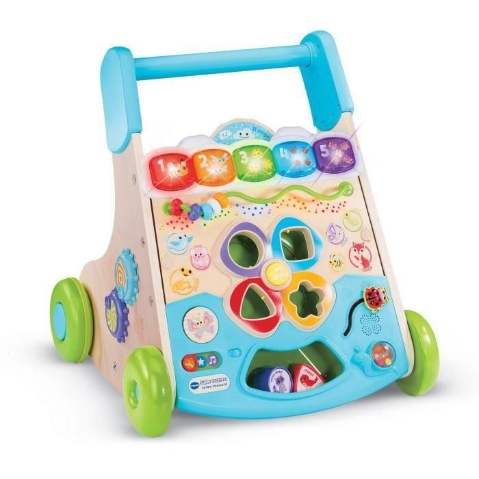 Vtech Super Trotteur Nature Interactif (Jouet Avec Partie Bois Certifie Fsc) 1