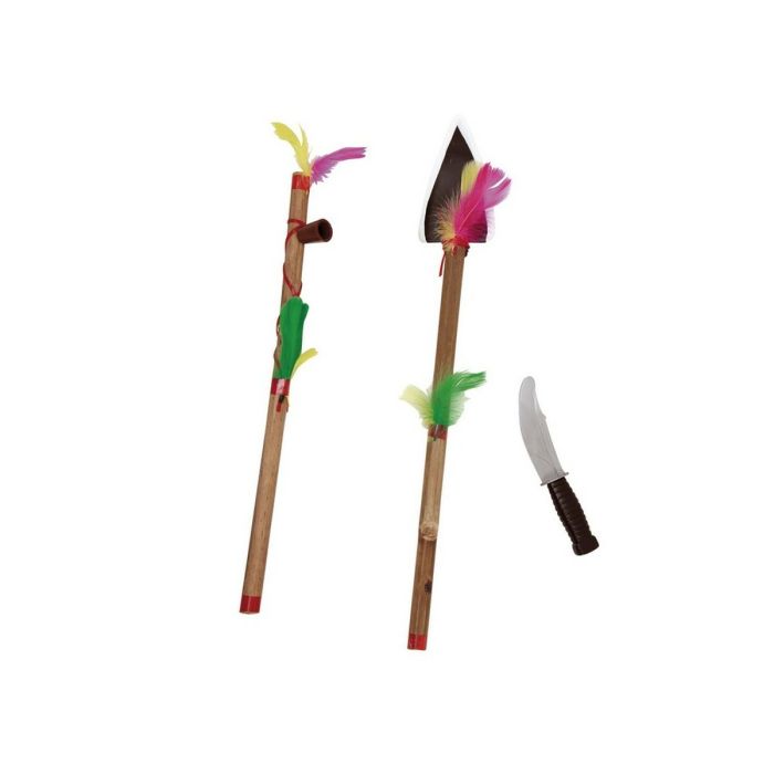 Accessoires de costumes My Other Me Amérindien 48 cm 2 Pièces 4 Accessoires de costumes My Other Me Amérindien 48 cm 2 Pièces 4