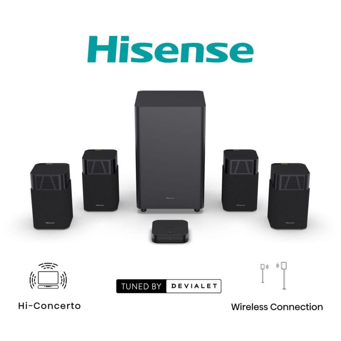 Barre audio Hisense HT SATURN Noir 17