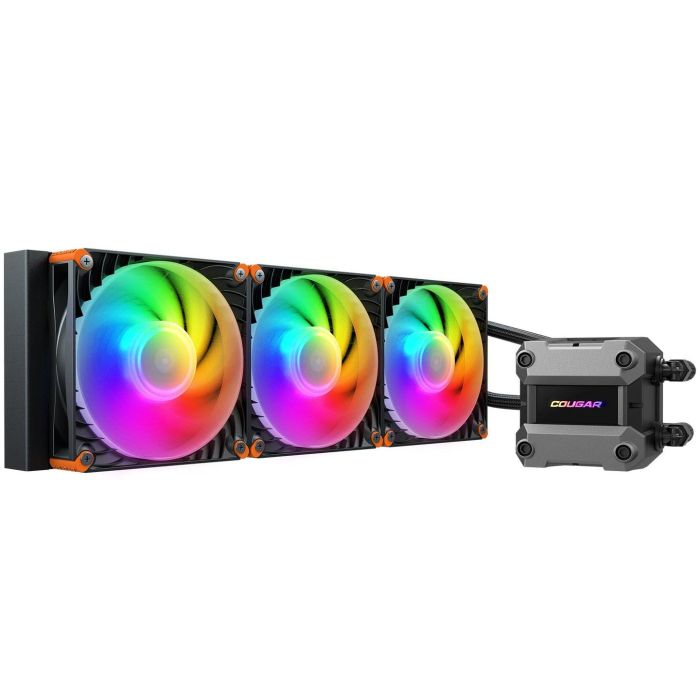 K COUGAR CPU Wasserkühlung Poseidon Ultra 360, ARGB, Schwarz 1