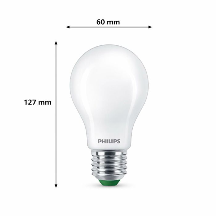 Lampe LED Philips Classic A 4 W 60 W E27 840 lm (2700 K) 2 Lampe LED Philips Classic A 4 W 60 W E27 840 lm (2700 K) 2