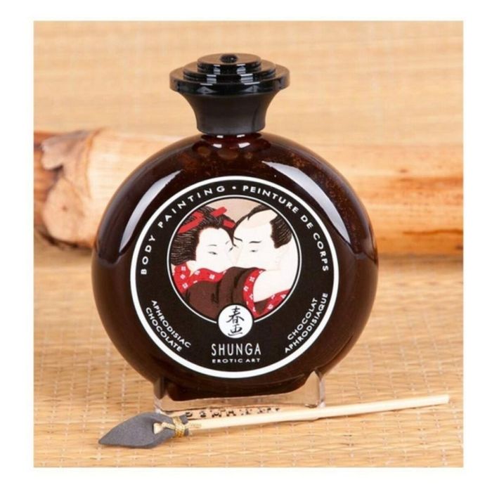 Peinture corporelle Shunga 6500_13482 Chocolat (100 ml) (100 ml) 2 Peinture corporelle Shunga 6500_13482 Chocolat (100 ml) (100 ml) 2