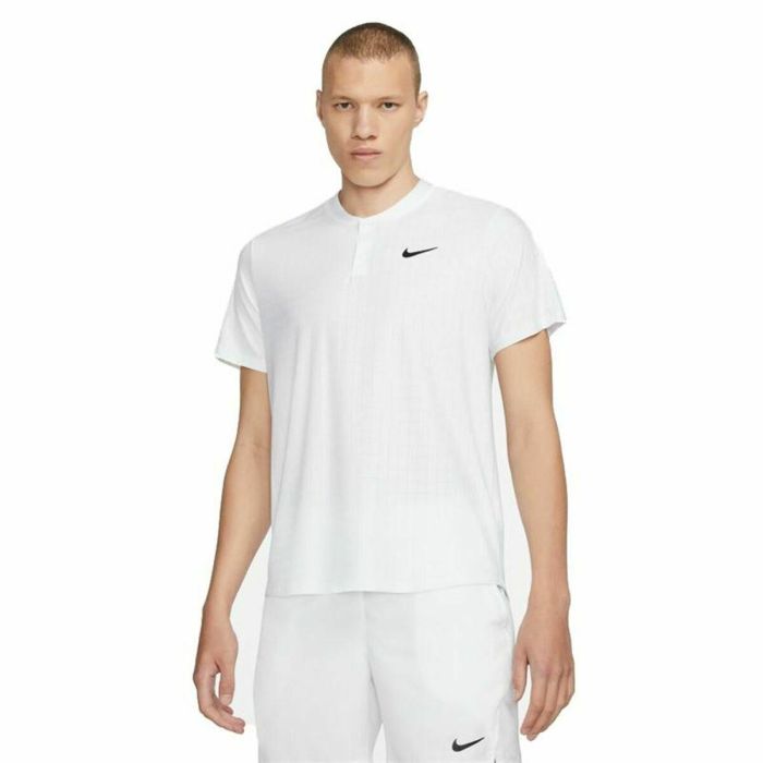 Polo à manches courtes homme Nike Court Dri-Fit Advantage Blanc 0 Polo à manches courtes homme Nike Court Dri-Fit Advantage Blanc 0