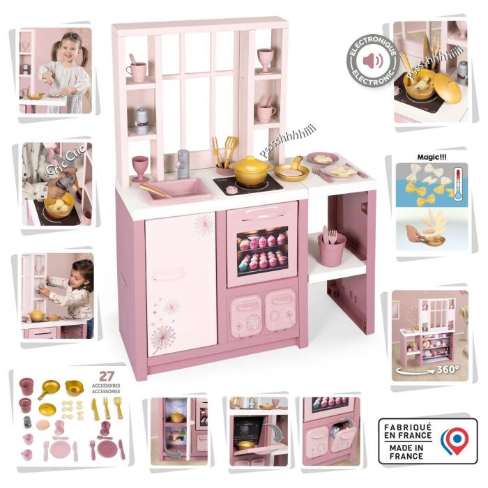 Pâte à modeler en argile Smoby Rose 7