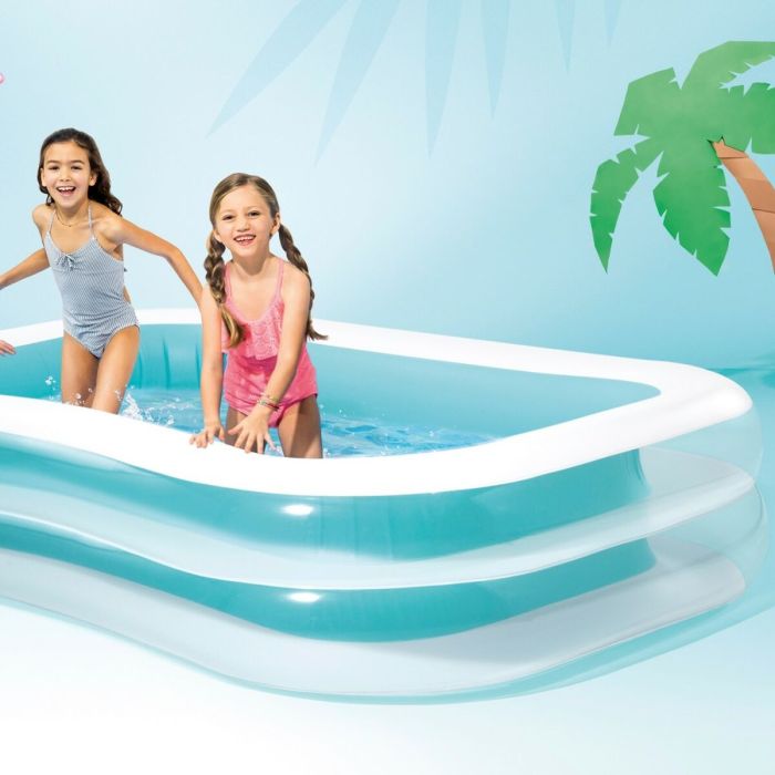 Piscine gonflable Intex Blanc/Vert 770 L 262 x 56 x 175 cm (2 Unités) 1 Piscine gonflable Intex Blanc/Vert 770 L 262 x 56 x 175 cm (2 Unités) 1