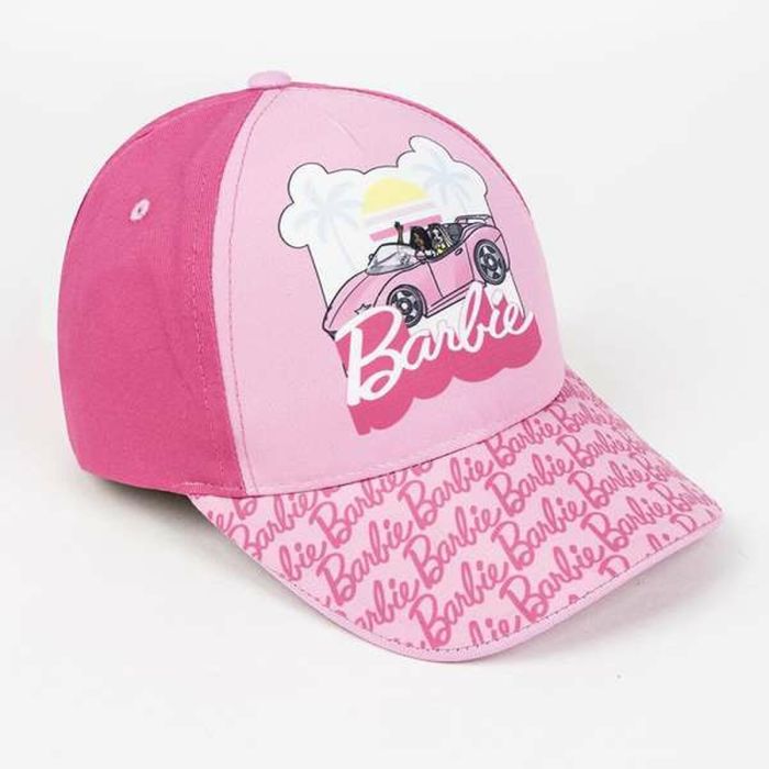 Casquette enfant Barbie Rose 3