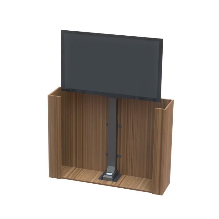 HERRAJES ALK Mécanisme Élévateur TV Électrique 32-50'' avec Télécommande pour LCD, Plasma, LED - Noir