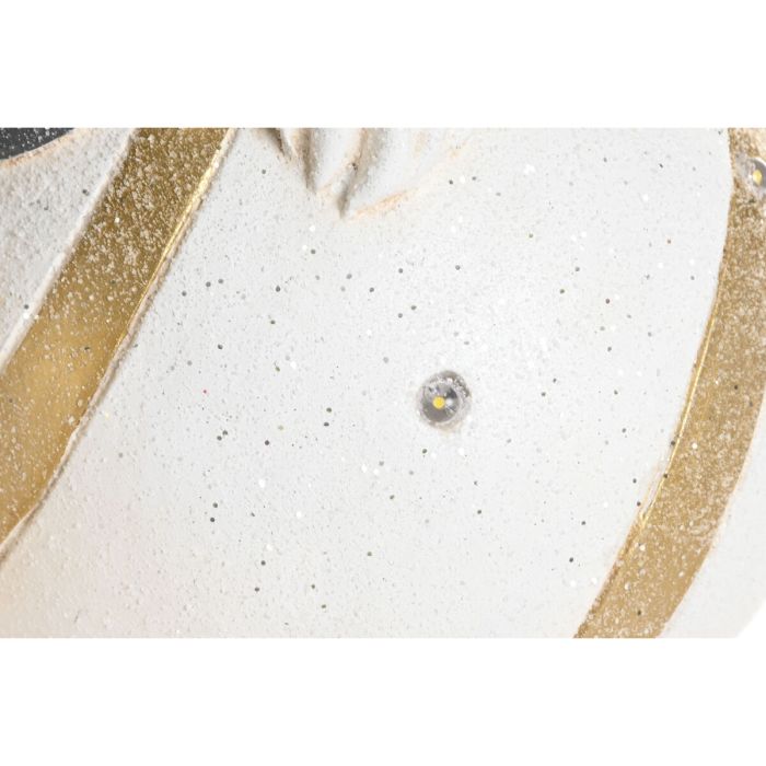 Décorations de Noël Home ESPRIT Blanc Vert Doré Gnome 23 X 21,5 X 55 CM (3 Unités) 2