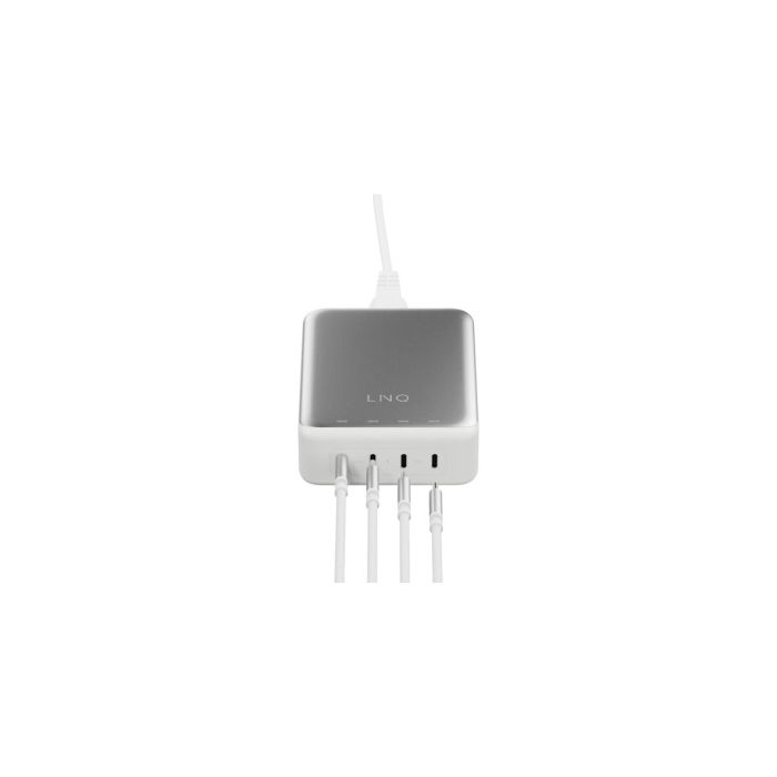 Hub USB Linq Byelements LQDC240 Blanc Gris 15 Hub USB Linq Byelements LQDC240 Blanc Gris 15
