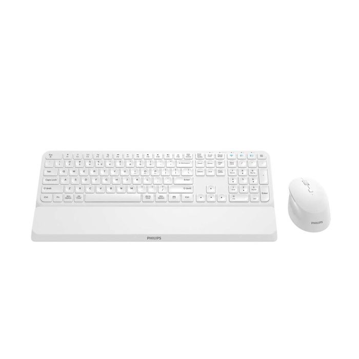 Souris & clavier Philips SPT6607W/16 Blanc QWERTY 0 Souris & clavier Philips SPT6607W/16 Blanc QWERTY 0