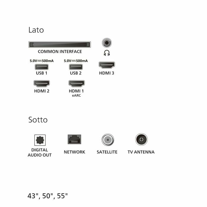 TV intelligente Philips 50PUS7000 50" 4K Ultra HD LED HDR 4