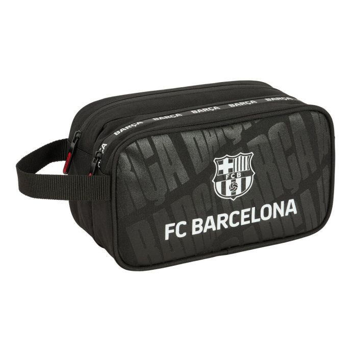 Nécessaire de Voyage F.C. Barcelona Noir Sportif 26 x 15 x 12.5 cm
