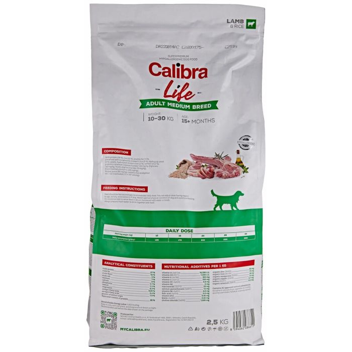 Nourriture Calibra Agneau 2,5 kg 3