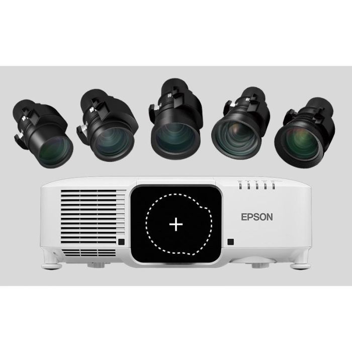 (1920x1200) EPSON EB-PU1006W 3-LCD Laser 6000-Lumen 16:10 VGA DVI HDMI HDBaseT USB Speaker WUXGA White 9