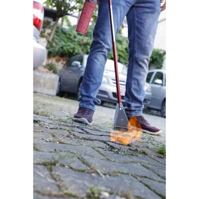 Brûleur désherbeur vert Premium Bec large - ROTHENBERGER - 990°C - Ø40 mm - Rouge et jaune 3 Brûleur désherbeur vert Premium Bec large - ROTHENBERGER - 990°C - Ø40 mm - Rouge et jaune 3