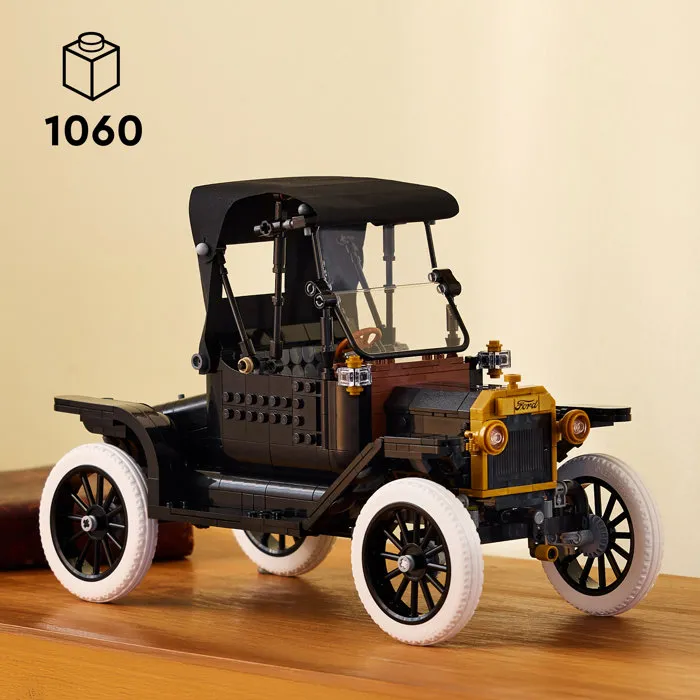 Lego Icons 11376 Set de Construction Maquette de Voiture Ford Model T pour Adulte - Cadeau Collector