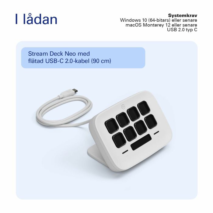 Clavier Elgato 10GBJ9901 Blanc 3 Clavier Elgato 10GBJ9901 Blanc 3