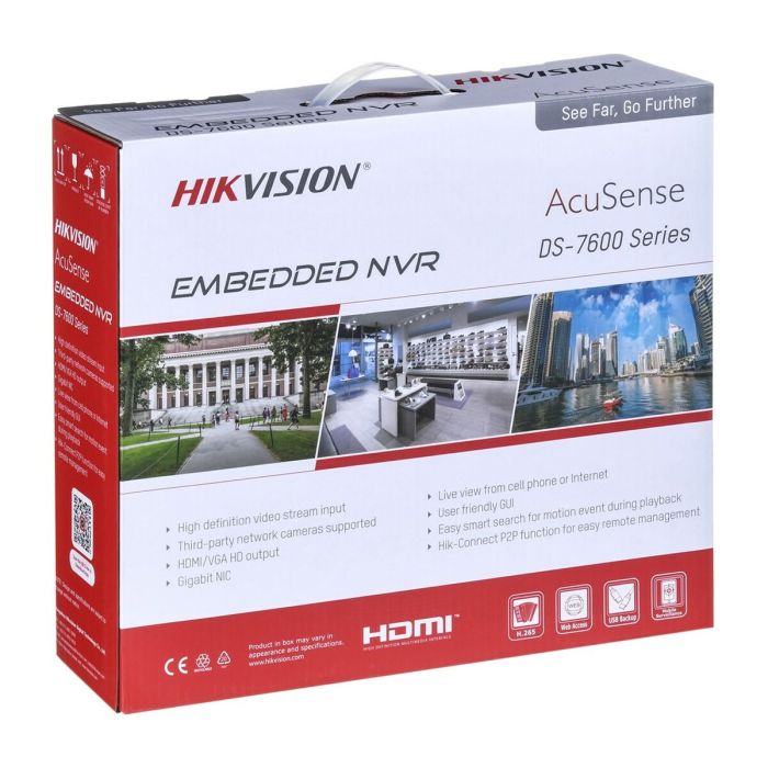 Enregistreur Vidéo de Réseau Hikvision DS-7616NXI-K1(D) 3