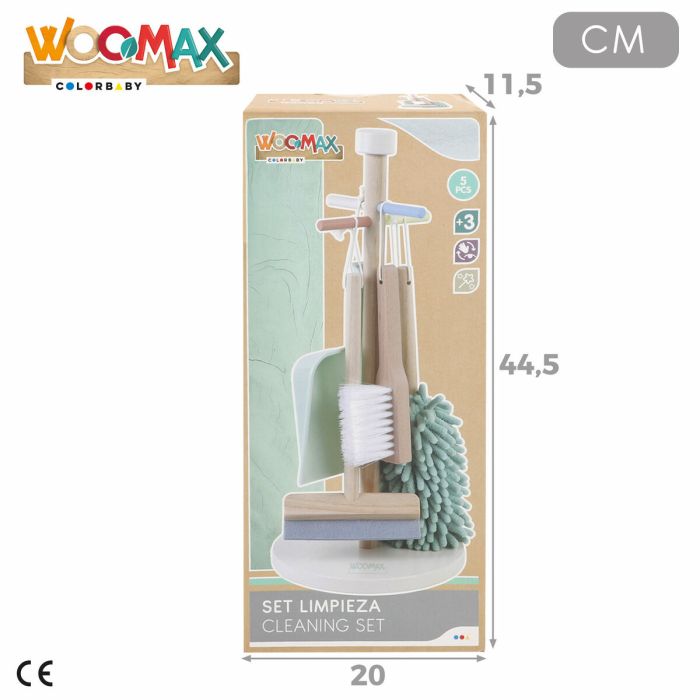 Kit de nettoyage et de rangement Woomax 19 x 43 x 19 cm 5 Pièces (6 Unités) 1