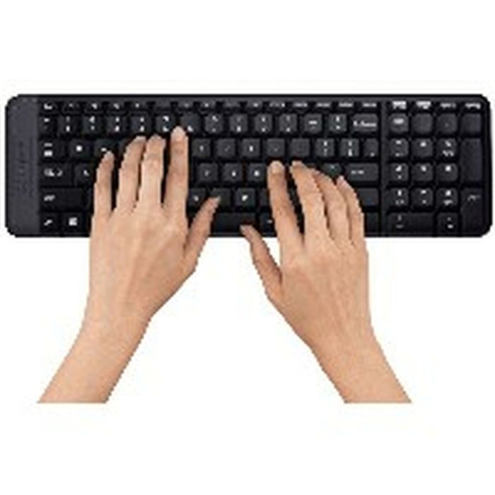 clavier et souris Logitech 920-003168 Noir QWERTY 5