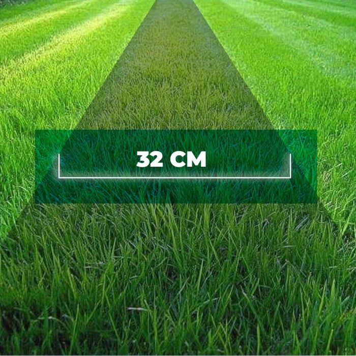 Tondeuse à gazon à batterie Cecotec E1 Liberty 20 V 32 cm 20-70 mm 30 L 5 Tondeuse à gazon à batterie Cecotec E1 Liberty 20 V 32 cm 20-70 mm 30 L 5