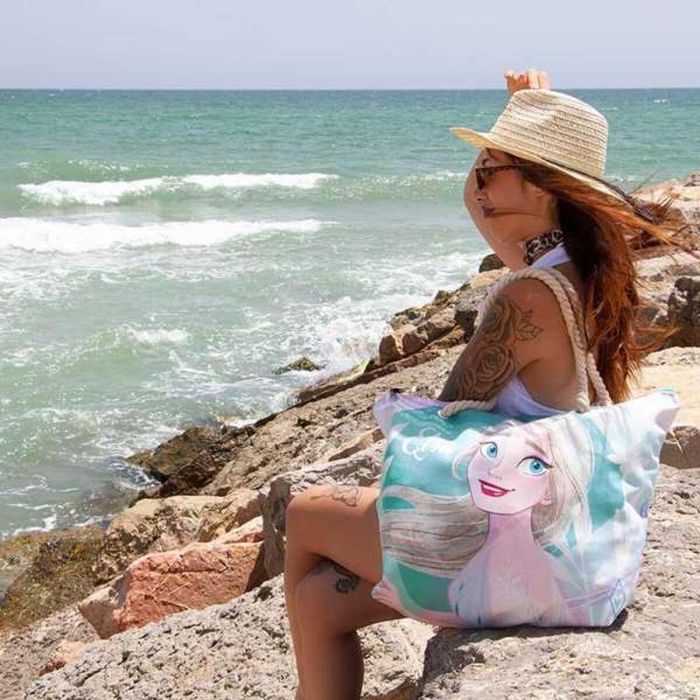 Sac de plage Frozen Bleu 1