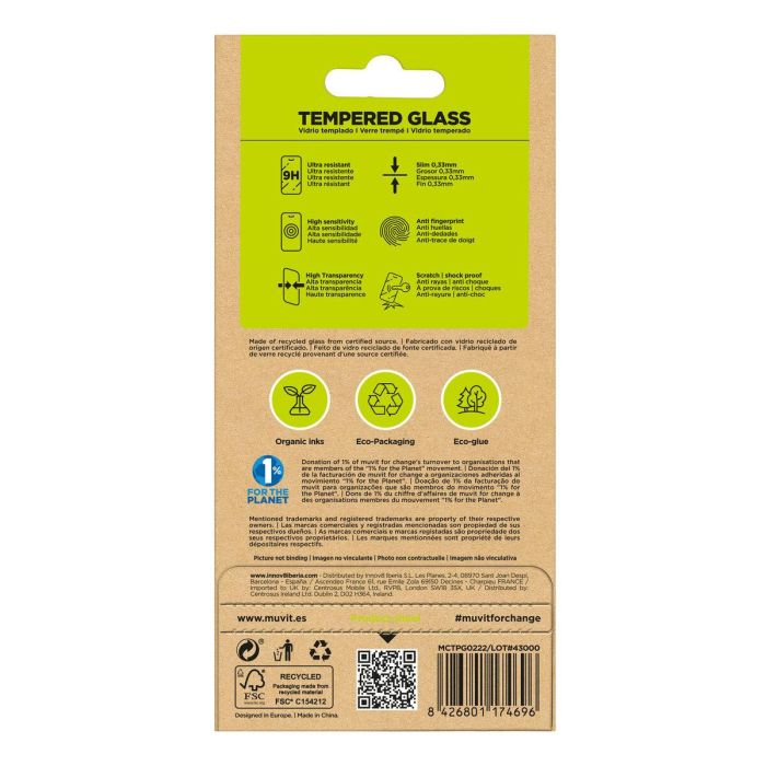 Film Protecteur pour Téléphone Portable Muvit for Change Redmi Note 13 5G 1