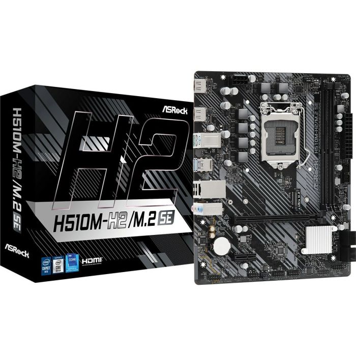 Carte Mère ASRock H510M-H2/M.2 SE LGA 1200 Intel H470