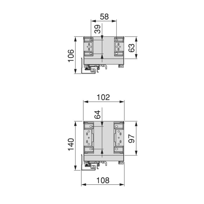 Emuca Porte-bouteilles latéral extractible Titane Simplex avec fermeture amortie, module 150mm, Gris anthracite 2