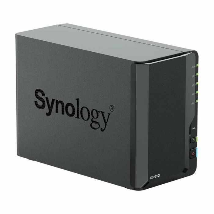 Stockage en Réseau NAS Synology DS225+ Noir Intel Celeron J4125 12 Stockage en Réseau NAS Synology DS225+ Noir Intel Celeron J4125 12