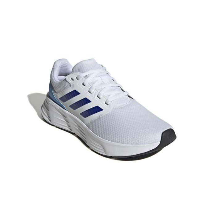 Chaussures de Running pour Adultes Adidas Galaxy 6 Bleu Blanc 3 Chaussures de Running pour Adultes Adidas Galaxy 6 Bleu Blanc 3