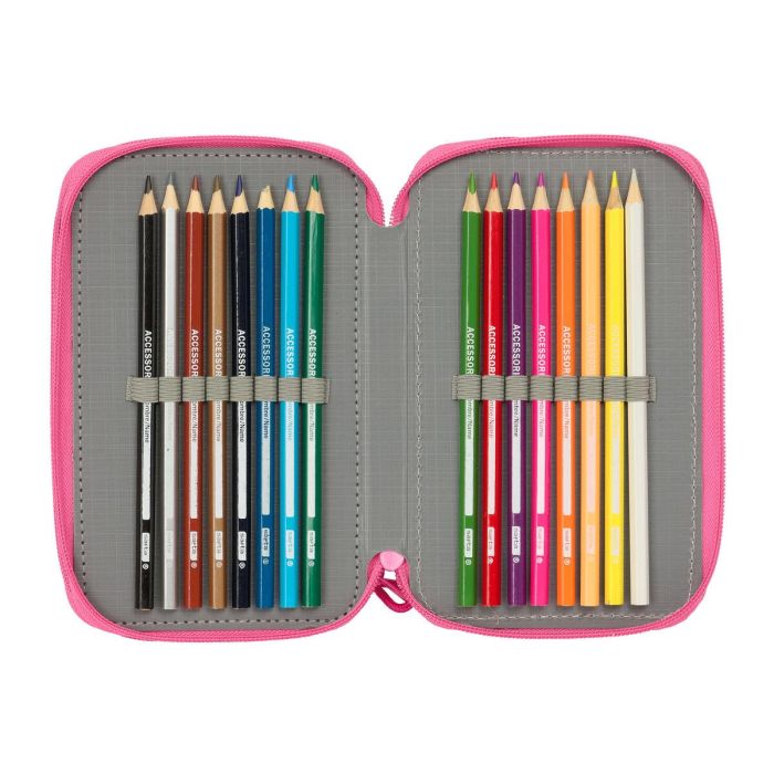 Fourre-tout Disney Princess Rose 12,5 x 19,5 x 5,5 cm 37 Pièces 5