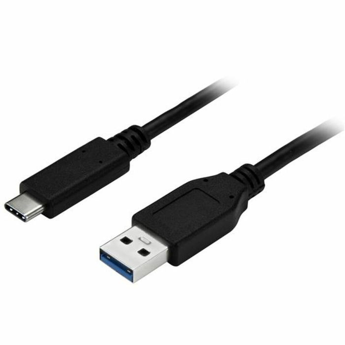 Câble USB A vers USB C Startech USB315AC1M Noir 0 Câble USB A vers USB C Startech USB315AC1M Noir 0